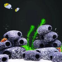 Decoraciones de Acuario de Piedra de Resina Refugio de Escondite de Cueva para Peces 5 Opciones - details 5