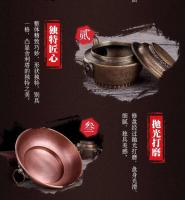 Instrumento mágico Xizang de cobre puro, dios de la riqueza, reparación de placa de tierra, traje, método de agua de rocío - details 4