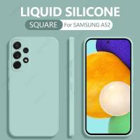 Funda de silicona líquida para Samsung Galaxy S25 Edge S25 S24 S23 S22 Ultra Plus S24 FE A56 A54 A53 A55 A16, funda protectora suave para cámara - details 1