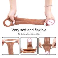 Leten Extender tooys Hombre Vibrador Juguetes sexuales 18 Anillo de erección Hombres Funda de condón especial para hombres para - details 10