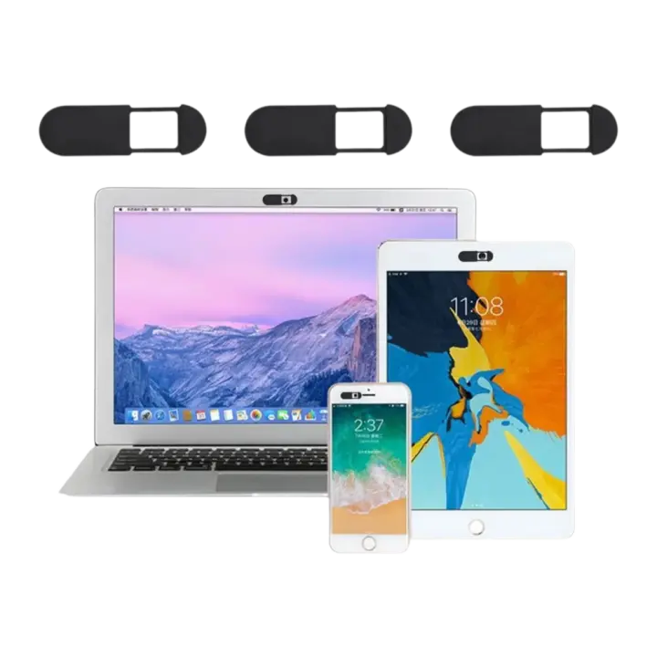 Cubierta De Cámara Privada Universal 3pcs/pack Para Laptop Phone Tablet Computer iPad Accesorio De Seguridad Para Webcams - 1