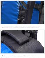 Mochila de Sendero Impermeable Ligera de 40L Mochila de Montaña Plegable para Hombres y Mujeres - details 9