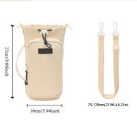 Correa para el hombro, bolsa portadora de botella de agua, bolsillo frontal, bandolera impermeable, bolso para botella de agua, asa, soporte portátil para botella de agua - details 1
