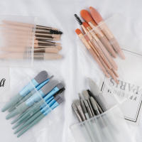 Kit Mini de Pinceles de Maquillaje Set Portátil de Pinceles de Sombras y Corrector de Ojos con Cerdas Suaves - details 0