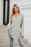 Camiseta Polo con Cuello Redondo para Mujer Algodón 100% Moda Juvenil de Lujo Precios Bajos Bonitos - details 27
