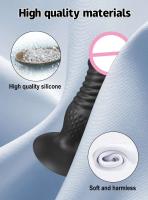 Leten-vibrador telescópico inalámbrico para hombres, Juguetes sexuales con tapón Anal para mujeres, consolador Anal, masajeador de próstata masculino - details 0