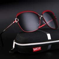 Gafas de Sol Polarizadas para Mujeres Lente de Gradiente Oculos de Sol Cuadrados de Marca de Lujo - details 22