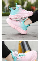 Zapatos de tenis deportivos ligeros para niños y niñas, zapatillas de correr antideslizantes para exteriores, zapatos transpirables de moda para niños - details 15