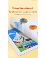 Marcador acrílico líquido rectoDoble punta blandaMarcador de doble colorPincel de estudianteColores por capas - details 7