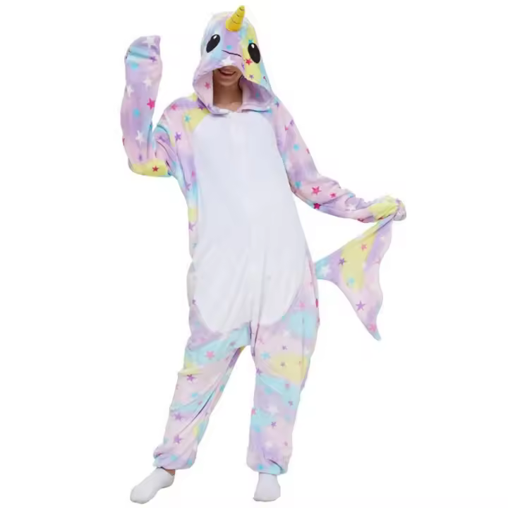 Pijamas masculinos y femeninos dibujos animados pijamas de animales Unidos ropa de ocio para adultos encantadora para el hogar. - 1