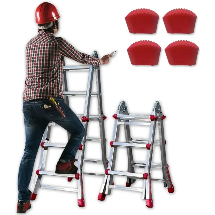 Escalera Telescópica hasta 12 Peldaños |   Escaleras Plegables Aluminio |   Escalera Extensible 5 Metros y 150kg |   Escalera Multiposición |   Escada Certificación EN131 - 1