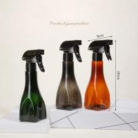 Botella pulverizadora de plástico transparente para peluquería, rociador de agua portátil para herramientas de peluquería, estilo de maquillaje, 250ML - details 4