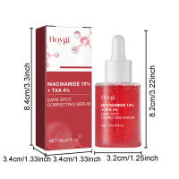 Esencia correctora de oscuridad/10% niacinamida + 4% tranexámico para marcas post-acné, hiperpigmentación del acné y suero para igualar el tono de la piel - details 8