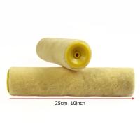 NAEFAEK Juego de 5 rodillos de pintura de 10 pulgadas con marco, altura de siesta de 3/8 pulgadas, para pintura eficiente de paredes, techos y hogares - details 1