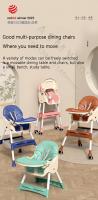 Silla de Comedor Plegable para Bebé Asiento de Comedor Multifuncional para Aprender a SSentar en Casa - details 6