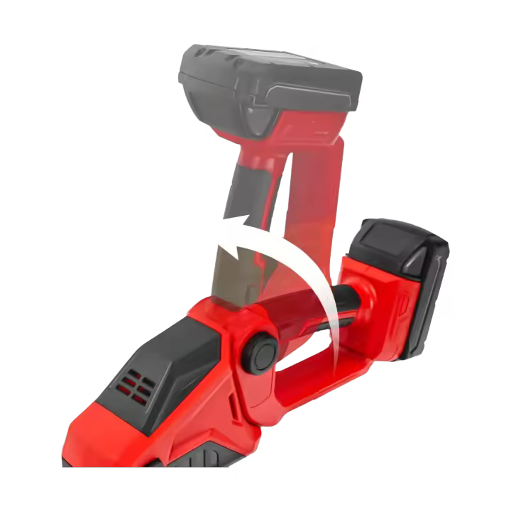 Podadora De Bricioles Inalámbrica 2-en-1 Con Cortacésped Manuales Kit De Trimmer De Barril Para Jardín Compatible Con Batería Milwaukee 18V (No Incluye Batería) - 1