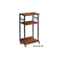 YMYNY Estantería Escalera, Estantería de 5 Niveles, Librería de Pie para Sala Estantería de Almacenaje, para Sala de Estar, Oficina, Dormitorio, 40 x 30 x 178CM, Marrón Rústico HBC015H - details 17