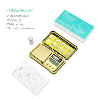 Báscula digital de bolsillo de 200g/0.01g, báscula de mini gramos mejorada con peso de calibración, báscula portátil de alta precisión para alimentos de viaje, báscula de cocina multifuncional, báscula digital de tara con pantalla LCD retroiluminada - details 8