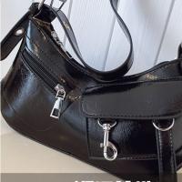 Bolso de axila de nuevo diseño Simple Harajuku Y2K Y2k, bolsos de hombro informales góticos picantes para niñas, bolso femenino - details 3