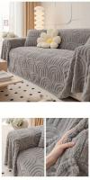 Cubierta Sofá Jacquard Antideslizante Fácil Cuidado, Adecuada para 3/4 Plazas y Más - details 2