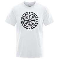 Camiseta de Vikingos Odin Guerrero Legendario para Hombre, Top de Algodón Puro, Manga Corta, Cuello Redondo, Verano, Novedad - details 26