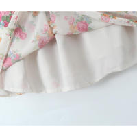Vestidos 2025 Verano Mujer Sexy Espalda Descubierta Patchwork Estampado Floral Vestido de Tirantes Cintura Alta Línea A Mini Vacaciones Casual Robe - details 5
