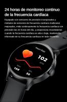 2024 Reloj Inteligente Hombres Mujeres, Smartwatch con Llamada Bbluetooth, Pantalla AMOLED de 1,43