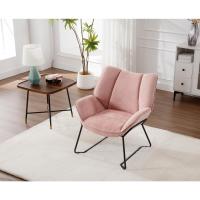 Sofá de Salón Moderno de Lino Estilo de Descanso con Brazo para Dormitorio - details 34