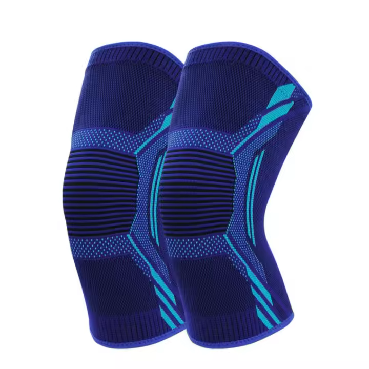 Rodillera deportiva antideslizante, equipo protector, rodilleras de nailon elástico, rodillera transpirable, rodilleras para correr y ciclismo - 1