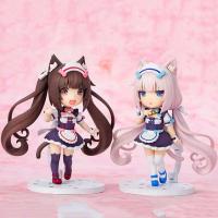 PLUM Mini 100 vainilla y chocolate Nekopara figura de acción Anime muñecas coleccionables regalo ornamental - details 4