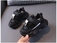 Zapatos para niños, deportivos de cuero con velcro, zapatos para correr resistentes al desgaste - details 5