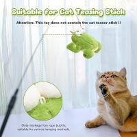 Juguete Inteligente para Gatos Rana de Plegado Interactiva Ejercicio de Caza para Gatos Interior - details 5