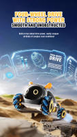 Animales RC, oruga inteligente con Control remoto, 4WD con luz pulverizada, coche acrobático controlado por Radio, juguetes eléctricos para niños, regalos - details 8