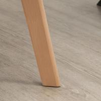 Pack de 2 Sillas de Comedor Modernas Tapizado de Terciopelo, Resalto de Brazo, Patas de Madera - details 20