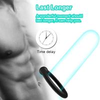 Leten Anillo Vibrador Sexo Hombre Hombres Retrasar La Eyaculación Anillos De Miembro Anillo Juguetes para Adultos Sexy Shop Produts - details 14