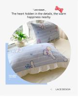 Juego de Cama Infantil Sanrio Funda Nórdica Funda de Almohada Individual y Doble Cinnamoroll Mymelody - details 5