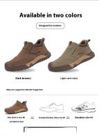No de acero puntera soldadores zapatos anti-quemaduras de cuero de vaca ligero verano transpirable 6KV aislado estribos casual zapatos de trabajo al aire libre zapatos de trabajo del sitio - details 6