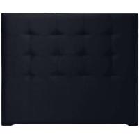 Cabecero tapizado acolchado para dormitorio, modelo Tablet largo en tela antimanchas gris antracita y medidas 151 x 125 cm para camas de 135 o 150 cm. - details 42