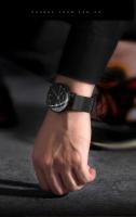 Reloj de Cuarzo Premium Automático, Movimiento Japonés, Correa de Acero Inoxidable Azul Negro, Resistente al Agua, Moda de Viaje para Hombres - details 3