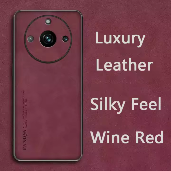 Teléfono de cuero retro para OPPO Pro/ Realme 11 Pro+ Plus, funda protectora a prueba de golpes para prevención de caídas - 1