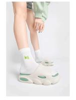 Venta al por mayor, chanclas de moda antideslizantes para interiores personalizadas, resistentes al desgaste, ropa exterior informal de verano, zapatillas de playa con parte inferior gruesa - details 4