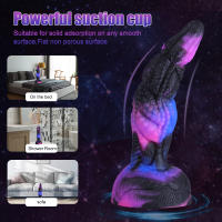 Consolador realista de silicona suave para mujer, masajeador de próstata de Color estrellado, tapón Anal grande, consoladores gruesos, Juguetes sexuales anales - details 9