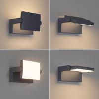 Lámpara LED de Pared de 24W para Exterior Interior IP65, Luz de Pared Ajustable, Moderno Apliques de Pared Aluminio para Entrada Jardines Pasillo Sala, Blanco Cálido 2700K-3000K, Bronce - details 16