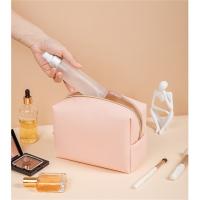 Bolso De Cosméticos Para Mujer Impermeable PU Cuero Monedero De Maquillaje Portátil Organizador De Viaje Estuche De Almacenamiento De Toallitas - details 3