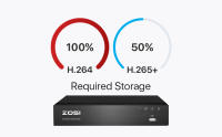 ZOSI Sistema de videovigilancia PoE Super HD de 5MP con detección de vehículos y personas AI, 8 puertos, 16 canales, 8MP, NVR 4K para grabación en el hogar las 24 horas, los 7 días de la semana - details 12