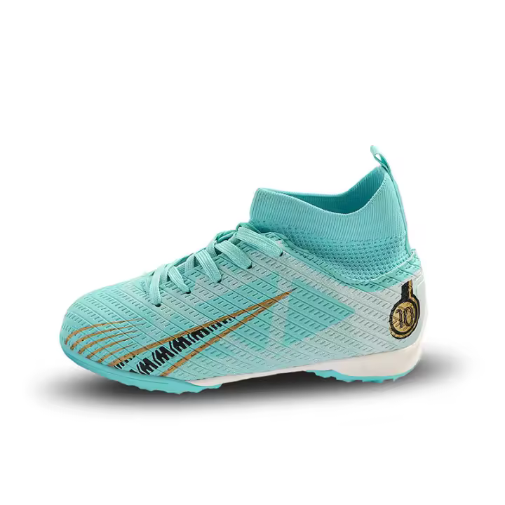 Uñas rotas para niños, zapatos de entrenamiento antideslizantes, zapatos de fútbol de competición - 1