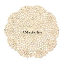 12Pcs Vintage Cotton Mat Round Hand Crocheted Lace Doilies Flower Coasters Lot Household Table Decorative Crafts Accessories - details 4