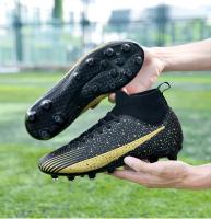 Botas de fútbol de alta calidad para hombre, tacos de fútbol TF/FG Unisex, zapatos de entrenamiento resistentes al desgaste, zapatillas antideslizantes para niños jóvenes al aire libre - details 9