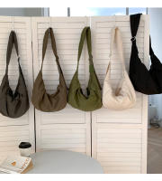 Bolsa de nailon bola de masa bolsa de gran capacidad bolsa de alta gama casual bolsa de mensajero simple versátil bolso de hombro de las mujeres - details 34