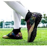 Tacos antideslizantes para niños, niños, niñas, empresa de entrenamiento de alta calidad, pista de tierra y campo de fútbol al aire libre, deportes - details 1